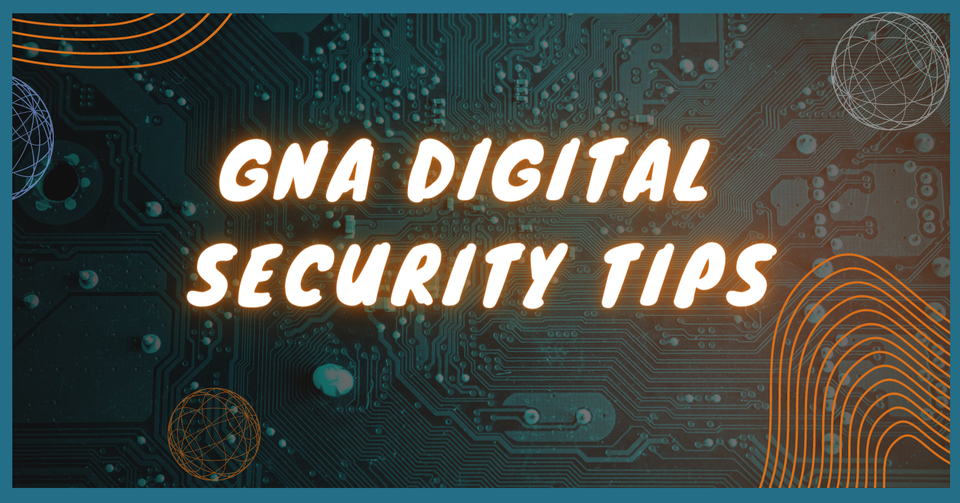 Digital Security Tips 資安小撇步